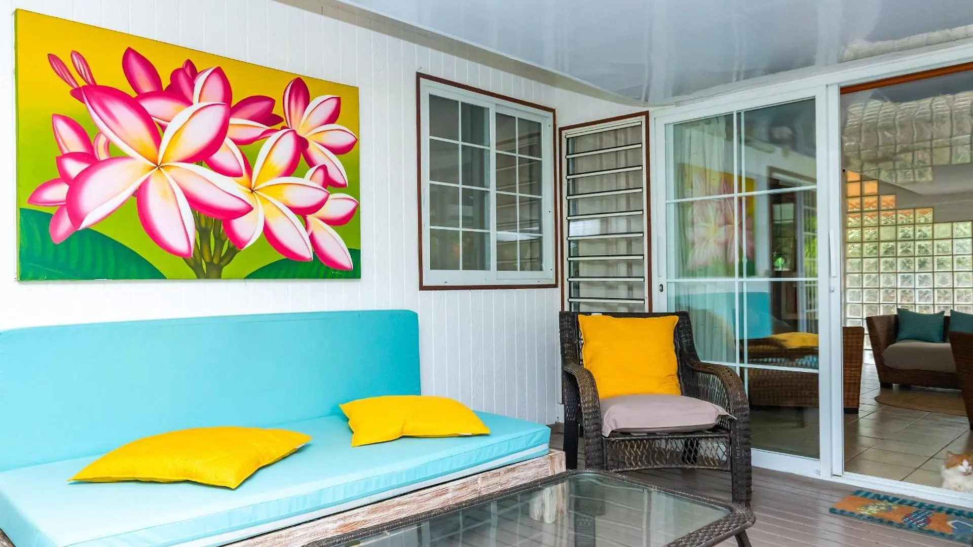 Дом отдыха Aroha Nui Lodge 2Br 5Min To Ferry In Teavaro Moorea Французская Полинезия