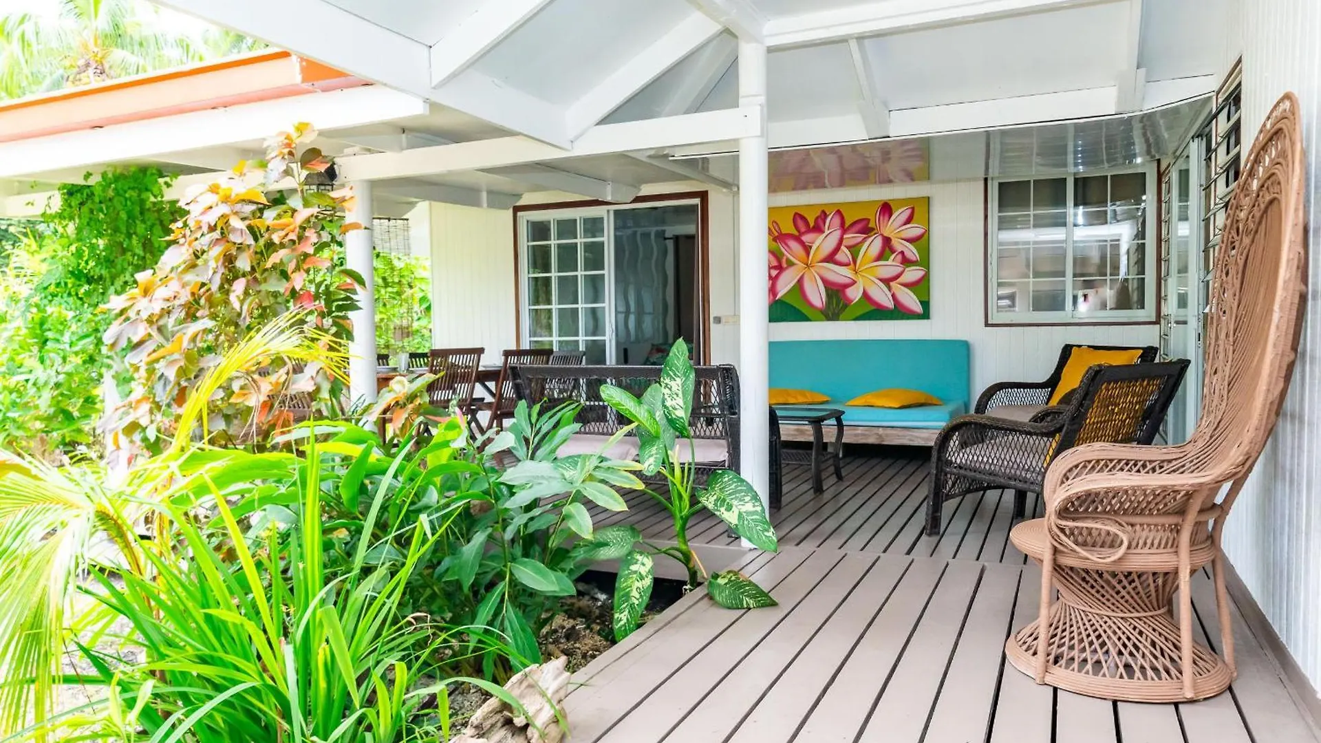 Aroha Nui Lodge 2Br 5Min To Ferry In Teavaro Moorea 0*,  Французская Полинезия